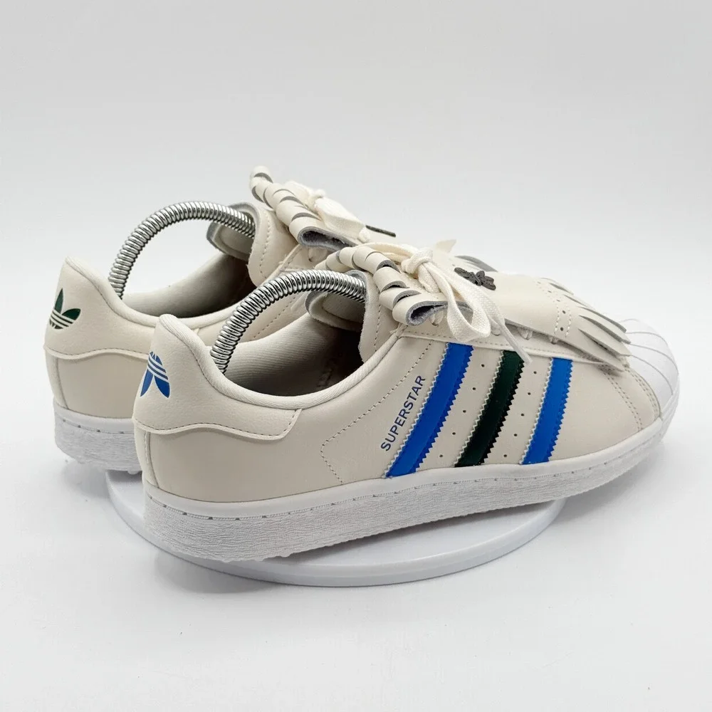 Adidas Superstar SL Golf X Rolling Links Size M 7.5 / W 8.5 White/Blubird IH2500